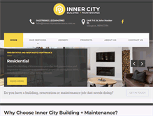 Tablet Screenshot of innercitymaintenance.com.au